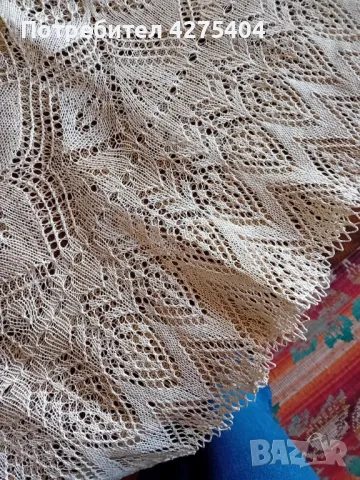 Ръчно плетена кувертюра за спалня, снимка 5 - Декорация за дома - 49688381