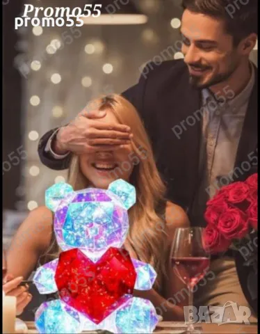 Светещо 3D Led мече със Сърце в Луксозна Кутия с Панделка, снимка 4 - Други - 48844146