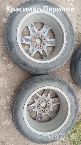 Лети джанти за ФИАТ ПУНТО 15 цола с гуми, снимка 3 - Гуми и джанти - 51783469