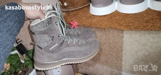 Боти Lowa-Gore-tex  38н.Естествен велур , снимка 7 - Дамски боти - 52821200