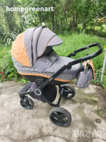 Полска комбинирана бебешка количка Adamex avatar 3в1 + подаръци , снимка 11 - Детски колички - 50316996