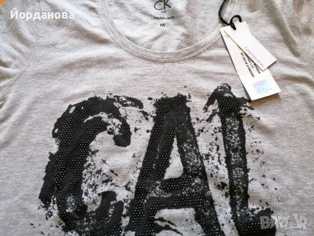 Тениска на  Calvin Klein Jeans, снимка 6 - Тениски - 36399931