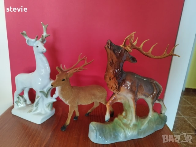 Лот статуетки на елени, снимка 1