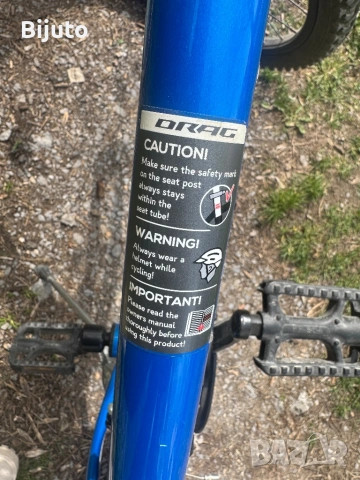 Детски велосипед Drag Hacker 24", снимка 6 - Велосипеди - 54181248