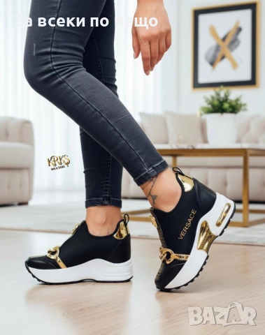 Versace Дамски Маратонки На Платформа👟Дамски Спортни Обувки Версаче - Различни Цветове Код SK312, снимка 5 - Маратонки - 52598603