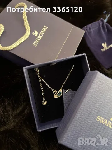 Колие Swarowski, снимка 2 - Колиета, медальони, синджири - 50175117