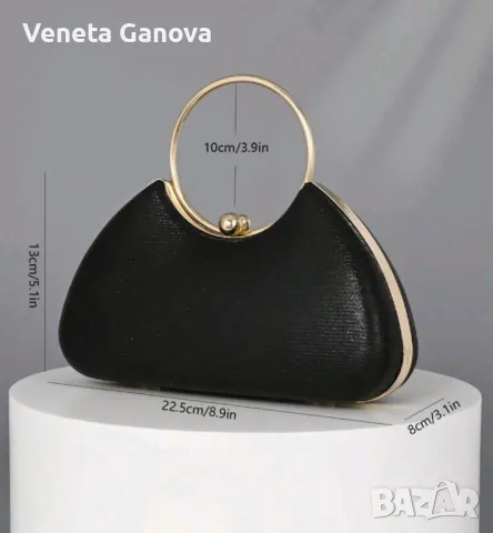 Дамска текстилна парти чантичка, снимка 5 - Чанти - 49978091