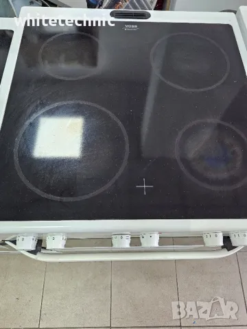 Свободностояща печка с керамичени котлони Voss ELK12020HV 2г.гаранция , снимка 2 - Печки, фурни - 49813799