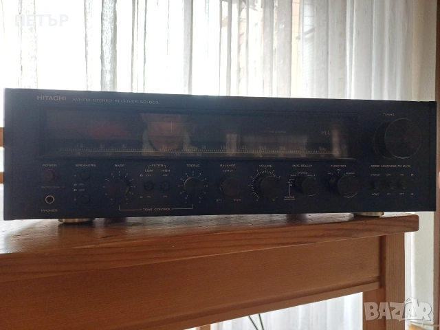 Hitachi SR 803 13 кг д 49 х 14.4 х 40 см 370 W , снимка 2 - Ресийвъри, усилватели, смесителни пултове - 53231710