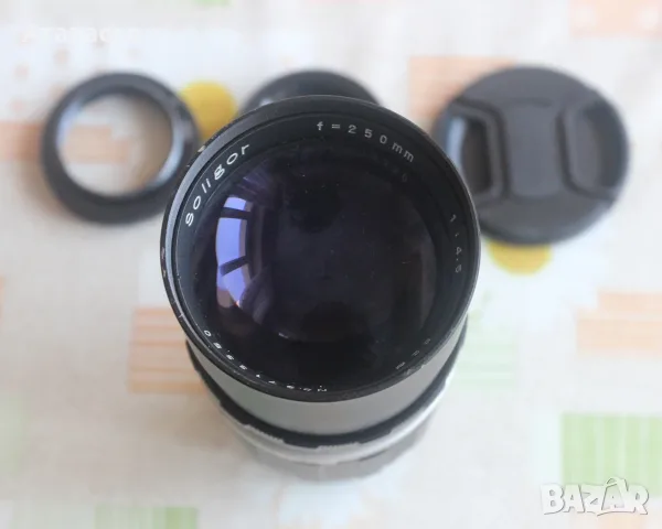 Soligor 250/4.5 preset t-mount, снимка 2 - Обективи и филтри - 56016638