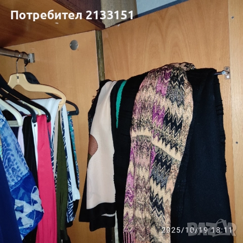 Четирикрилен гардероб с надстройка, снимка 3 - Гардероби - 52116711