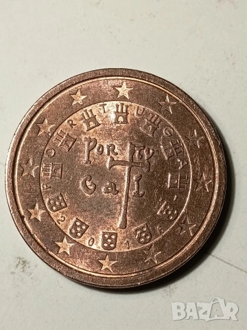2 евро цента Португалия 2016г., снимка 2 - Нумизматика и бонистика - 53155560