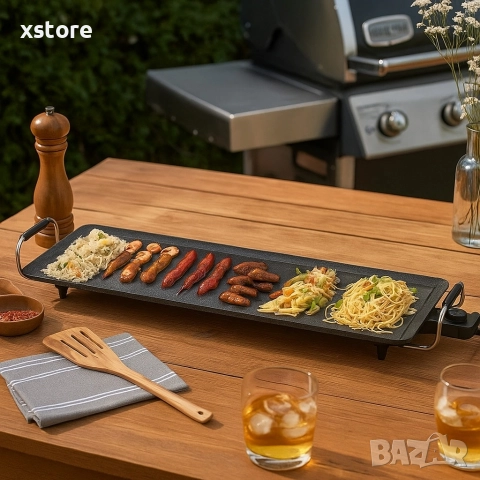 Електрическа скара Royalty Line RL-TP18210 / RL-TP18211, 1800W, Мраморно покритие, 5 нива, Термостат, снимка 3 - Скари - 52698917