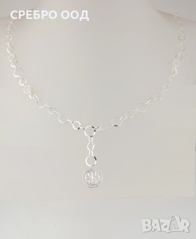 Сребърни колиета Ag925, снимка 5 - Колиета, медальони, синджири - 31893221