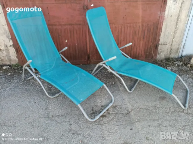 ЛЮЛЕЕЩ плажен стол, шезлонг люлеещ, зиро Гравити , снимка 1