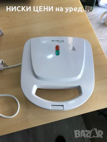 Сандвич тосатер EMERIO 650W, снимка 3 - Тостери - 48768938