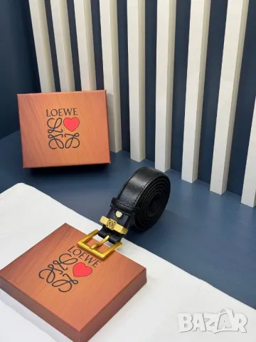 колани от естествена кожа в кутия loewe, снимка 6 - Колани - 50422852