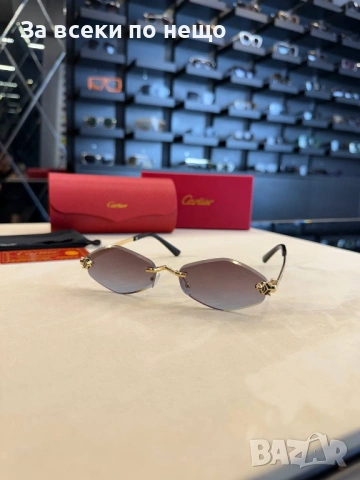 Cartier Слънчеви Очила С UV400 Защита - Налични Различни Цветове И Модели Код SK597, снимка 11 - Слънчеви и диоптрични очила - 53092164