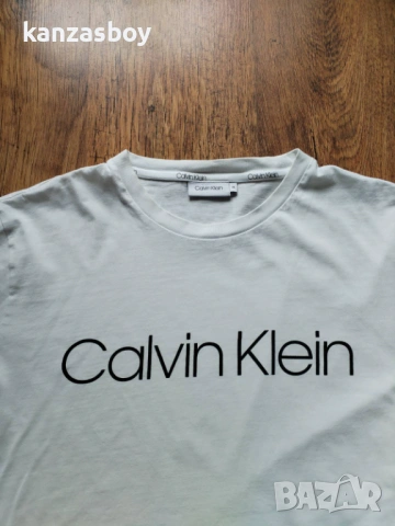calvin klein - страхотна мъжка тениска XЛ , снимка 3 - Тениски - 53886165