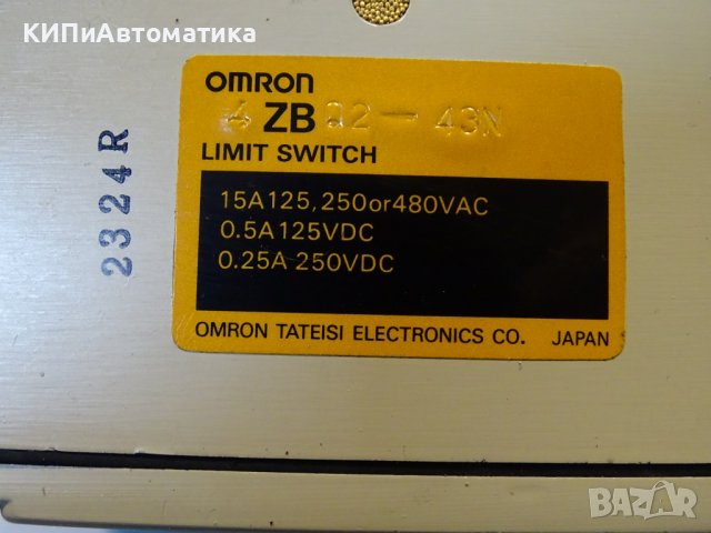 команден изключвател Omron 4ZB Q2-43N limit switch 4 roller plunger, снимка 4 - Резервни части за машини - 39639028