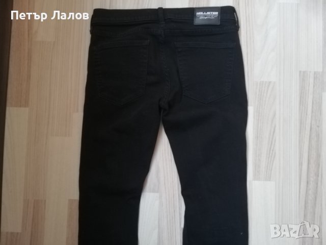 Нова Цена Hollister НОВИ дънки мъжки черни 32/32, снимка 8 - Дънки - 42125929