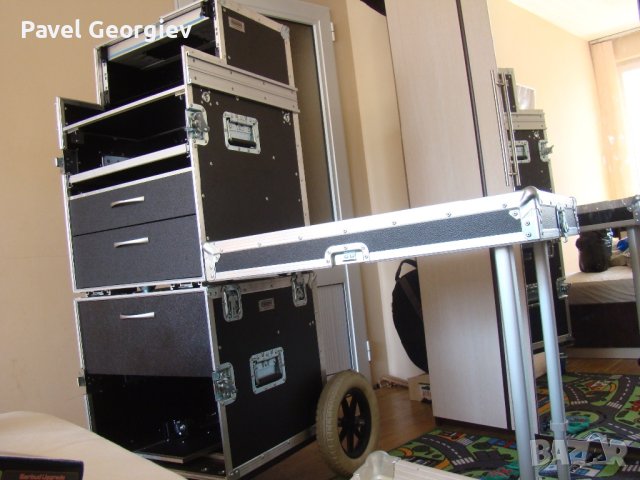 Звукова количка за филмови и телевизионни продукции - 2 х твърди кейса