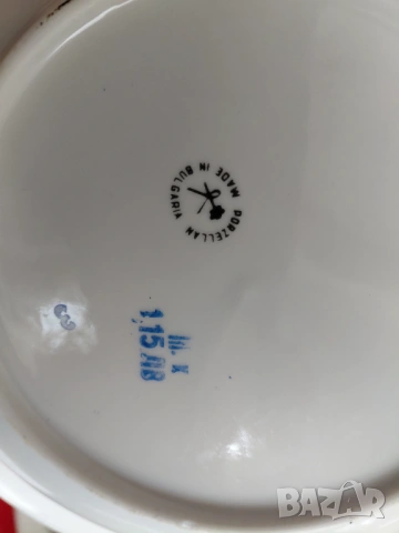 Порцеланов сервиз , български , страхотен , 23 части , снимка 11 - Сервизи - 53901719