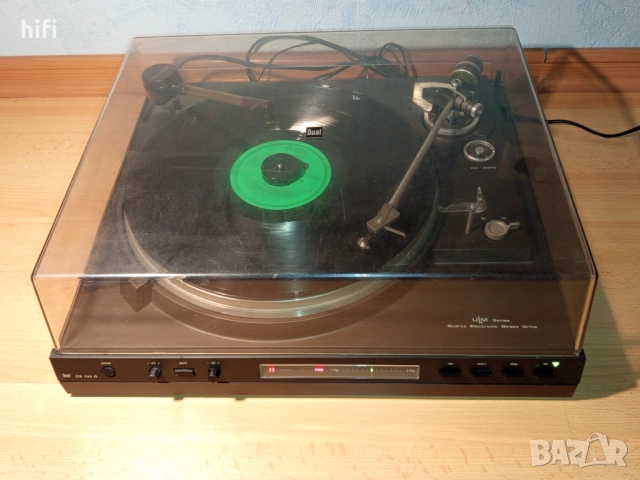 Автоматичен грамофон Dual CS741Q, снимка 3 - Грамофони - 52923673