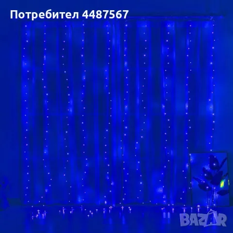 Коледни лампички с 300Led лампи, снимка 4 - Друга електроника - 56253423