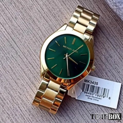 Michael Kors MK3435 Slim Runway. Нов дамски часовник, снимка 3 - Дамски - 38820521