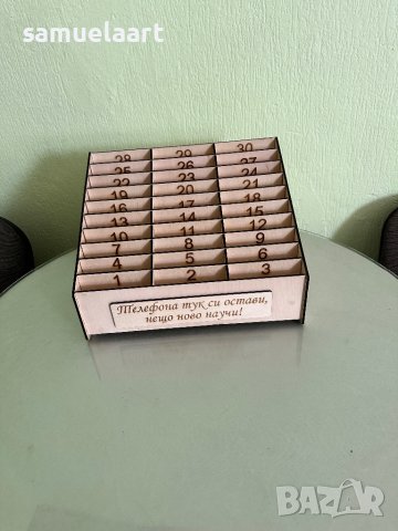 Поставка органайзер за телефони в класната стая, снимка 4 - Други - 42330324