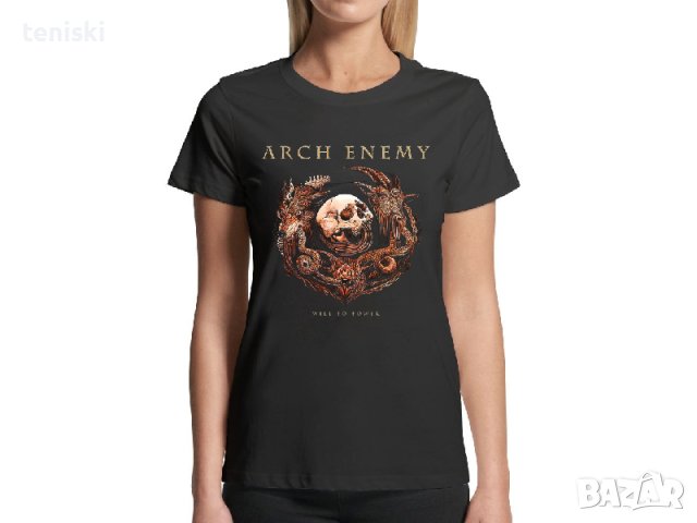 Метал тениски Arch Enemy Модели и размери, снимка 9 - Тениски - 33452417