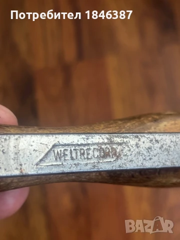 Стара колекционерска отвертка Weltrecord, снимка 5 - Отвертки - 51061017
