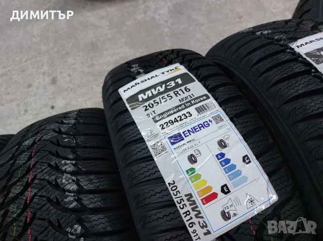 НОВИ ЗИМНИ гуми MARSHAL 205/55/16 91T DOT 2724, снимка 3 - Гуми и джанти - 48642211
