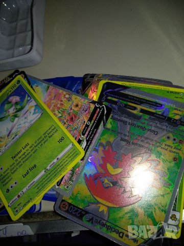 Карти Покемон,мет.кутия, 40карти, снимка 5 - Карти за игра - 37559316