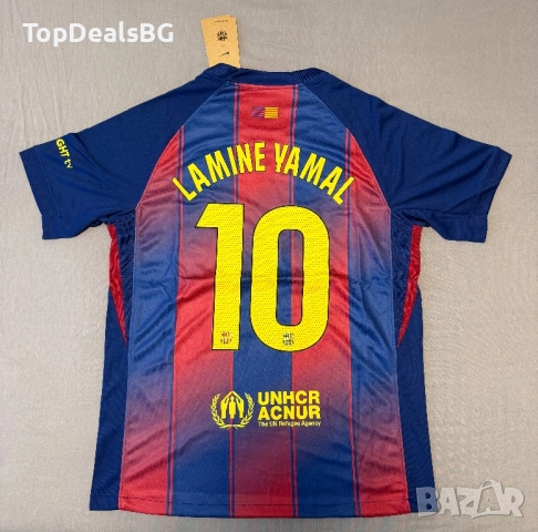 Футболен екип на Барселона, Ямал. 2025/2026, снимка 2 - Футбол - 51943785