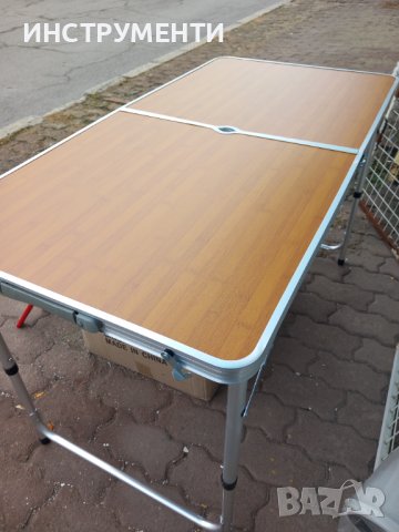 Къмпинг маса с 4 стола, снимка 6 - Барбекюта - 36504304