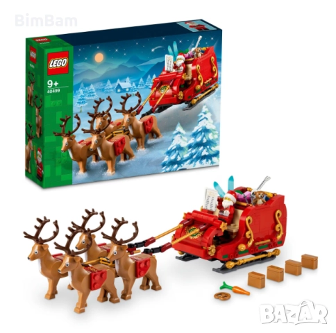 Коледни конструктори LEGO® Iconic - 5 модела, снимка 9 - Конструктори - 52343390