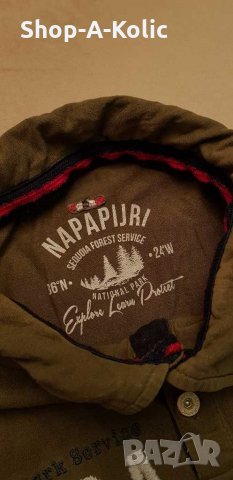 Оригинални Тениски  Polo NAPAPIJRI & THE NORTH FACE 'NEVER STOP EXPLORING', снимка 4 - Тениски - 29672200