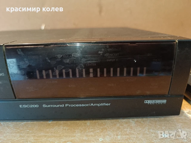усилвател/surround procesor "JBL ESC 200", снимка 3 - Ресийвъри, усилватели, смесителни пултове - 50485449