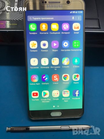 Продавам Samsung Note 5 Gold \за части\, снимка 3 - Samsung - 30886069
