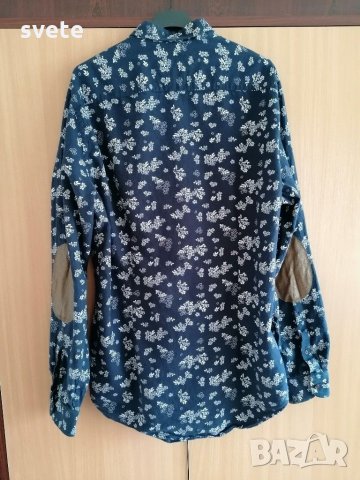 Мъжка риза ZARA MAN, slim fit, размер  XL, снимка 7 - Ризи - 31479062