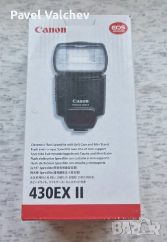 Светкавица Canon Speedlite 430EX II, снимка 3 - Светкавици, студийно осветление - 42134858