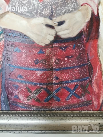 Голяма авторска картина масло, снимка 4 - Картини - 50945623