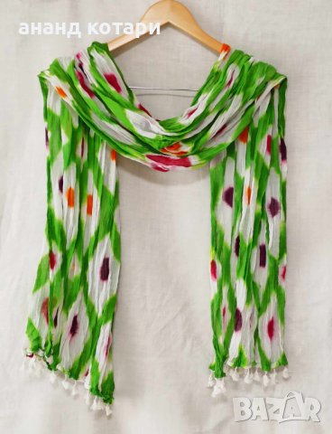 Ръчно оцветени шалове (101-106), снимка 2 - Шалове - 44150091