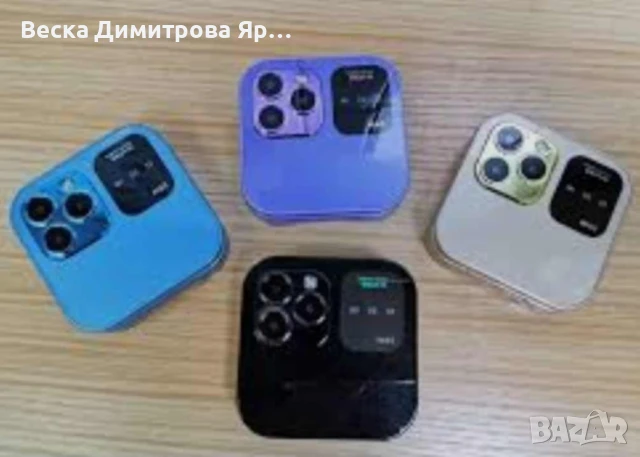 Сгъваем мобилен телефон i16 Pro – 2 SIM, камера, фенерче, FM радио, снимка 4 - Други - 50586044