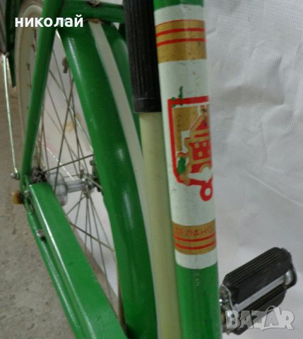 Ретро велосипед марка ГаЗ   Школник - 026 произведен 1982 година в СССР употребяван 20 цола, снимка 17 - Велосипеди - 39858683