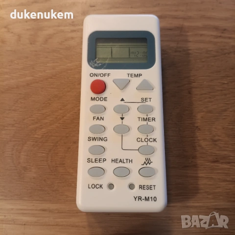 Дистанционно управление VINABTY YR-M10 за климатик Haier, снимка 6 - Климатици - 53173119