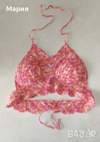 ръчно плетено бюстие, снимка 3 - Корсети, бюстиета, топове - 44014904