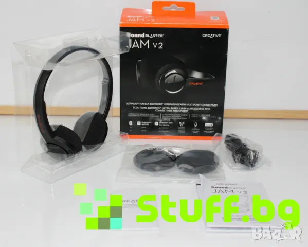 Слушалки Creative Sound Blaster JAM V2, снимка 3 - Bluetooth слушалки - 49179791